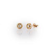 Ohrringe Promesse Dame in Rosègold Diamante 0.04 Ct OPPAROSA/004 - OPPAROSA/004